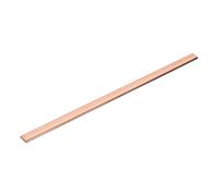 sourcing map Copper Flat Bar, 0.06" Thickness x 0.39" Width x 7.87" Length Copper Bus Bar Stock Plate Mill for Electrical (1.5mm x 10mm x 200mm)