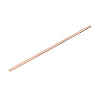sourcing map Copper Flat Bar, 1/16" x 3/16" x 13'' C110 Solid Copper Bus Bar Stock Plate Solid Metal Sheets for DIY Crafts, Repairs, Electrical (1.5mm x 5mm x 330mm)