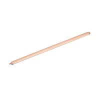sourcing map Copper Flat Heat Pipe for Cooling Laptop CPU GPU Heatsink 280mm x 8mm x 3mm