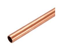 sourcing map Copper Round Tube, 16mm OD x 1mm Wall Thickness x 200mm(7.9") Length Pure Copper Tube Seamless Metal Straight Pipe Tubing for DIY Crafts Industry Construction