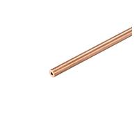 sourcing map Copper Round Tube, 3mm OD 1mm Wall Thickness 300mm Long Straight Pipe Tubing