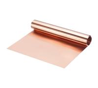 sourcing map Copper Sheet Roll 2000mm x 200mm x 0.08mm, 99.9% Pure Copper Strip Copper Flashing Metal Foil Plate for Electricity DIY Projects (Multiple Sizes)