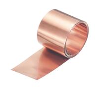 sourcing map Copper Sheet Roll 2000mm x 20mm x 0.05mm, 99.9% Pure Copper Strip Copper Flashing Metal Foil Plate for Electricity DIY Projects (Multiple Sizes)