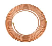 sourcing map Copper Tube, 26ft 5/16 Inch Refrigeration Copper Tubing Seamless Hollow Copper Pipe Industrial Metal Tubing for Air Conditioning Refrigerator