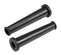 sourcing map Cord Boot Protector Cable Sleeve Hose Rubber 75mm Length Black 5 Pcs