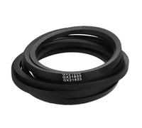 sourcing map Cord Mower Deck Belt 1/2" x 141.5" Rubber Replacement Cord Deck Drive Belt for GX20571, GX21833 14733, 265-771， 265-467, 15-143, 120-3892, Black