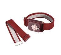sourcing map Cordless Anti Static ESD Wrist Strap, Antistatic Wristband Discharge Band Red 2pcs