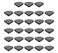 sourcing map Corner Guards Edge Protector Furniture Table Corner Protectors Adhesive Soft Silicone Black 30x30x9mm, 28 Pcs
