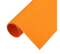 sourcing map Corrugated Paper Sheets 5pcs 14inch x 10inch x 1/16inch Orange Yellow Cardboard for DIY Craft