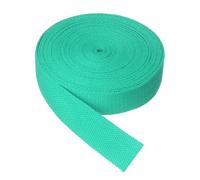 sourcing map Cotton Twill Tape, 1-1/4 Inch 10 Yards Cotton Ribbon Bias Binding Tape Trim Webbing Straps for Sewing DIY Crafts Gift Wrapping, Lake Blue