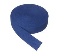 sourcing map Cotton Twill Tape, 1 Inch 5 Yards Cotton Ribbon Bias Binding Tape Trim Webbing Straps for Sewing DIY Crafts Gift Wrapping, Sapphire