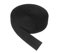 sourcing map Cotton Twill Tape, 3.2cm x 9.2M Cotton Ribbon Bias Binding Tape Trim Webbing Straps for Sewing DIY Crafts Gift Wrapping, Black