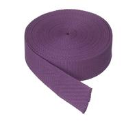 sourcing map Cotton Twill Tape, 3.8cm x 9.2M Cotton Ribbon Bias Binding Tape Trim Webbing Straps for Sewing DIY Crafts Gift Wrapping, Purple