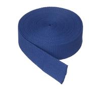 sourcing map Cotton Twill Tape, 3.8cm x 9.2M Cotton Ribbon Bias Binding Tape Trim Webbing Straps for Sewing DIY Crafts Gift Wrapping, Sapphire