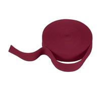 sourcing map Cotton Twill Tape Ribbon 1-1/5 Inch 23 Yard Herringbone Webbing Tape Roll Bias Binding Tape for DIY Crafts Sewing Gift Wrapping, Dark Red