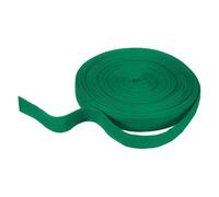 sourcing map Cotton Twill Tape Ribbon 1 Inch 23 Yard Herringbone Webbing Tape Roll Bias Binding Tape for DIY Crafts Sewing Gift Wrapping, Green