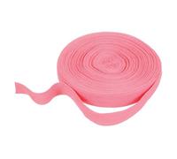 sourcing map Cotton Twill Tape Ribbon 20mm x 21 Meters Herringbone Webbing Tape Roll Bias Binding Tape for DIY Crafts Sewing Gift Wrapping, Pink