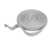 sourcing map Cotton Twill Tape Ribbon 20mm x 21 Meters Herringbone Webbing Tape Roll Bias Binding Tape for DIY Crafts Sewing Gift Wrapping, Light Grey