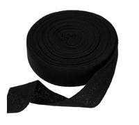 sourcing map Cotton Twill Tape Ribbon 25mm x 10 Meters Herringbone Webbing Tape Roll Bias Binding Tape for DIY Crafts Sewing Gift Wrapping, Black