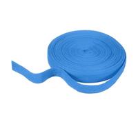 sourcing map Cotton Twill Tape Ribbon 3/4 Inch 23 Yard Herringbone Webbing Tape Roll Bias Binding Tape for DIY Crafts Sewing Gift Wrapping, Blue