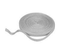 sourcing map Cotton Twill Tape Ribbon 3/8 Inch 23 Yard Herringbone Webbing Tape Roll Bias Binding Tape for DIY Crafts Sewing Gift Wrapping, Light Grey