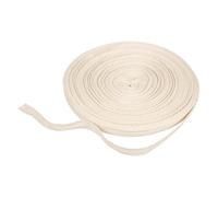 sourcing map Cotton Twill Tape Ribbon 3/8 Inch 23 Yard Herringbone Webbing Tape Roll Bias Binding Tape for DIY Crafts Sewing Gift Wrapping, Beige