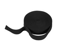 sourcing map Cotton Twill Tape Ribbon 30mm x 21 Meters Herringbone Webbing Tape Roll Bias Binding Tape for DIY Crafts Sewing Gift Wrapping, Black