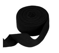 sourcing map Cotton Twill Tape Ribbon 40mm x 10 Meters Herringbone Webbing Tape Roll Bias Binding Tape for DIY Crafts Sewing Gift Wrapping, Black