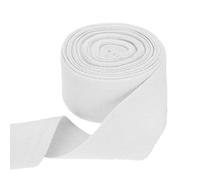 sourcing map Cotton Twill Tape Ribbon 50mm x 10 Meters Herringbone Webbing Tape Roll Bias Binding Tape for DIY Crafts Sewing Gift Wrapping, White