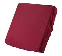 sourcing map Couch Cushion Cover, 20"x20" Polyester Stretch Sofa Cushion Cover Magic Sofa Covers Washable, Non-Slip Covers with Elastic Bottom for Sofa Seat for Home, Wine Red
