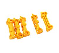 sourcing map CPU Fan Retainer Bracket Stand Parts 5pcs Yellow for AM2 AM3 FM1 FM2 FM2+