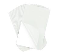 Sourcing Map Creamy White Polyester/100% Non-woven Solid Craft Felt Sheets, 30cm x 20cm, 10 Pcs