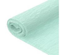 sourcing map Crepe Paper, 7.9ft Long 20 Inch Wide Light Blue Crepe Paper Roll for Streamers Party Decorations, Graduation Party Supplies, DIY Crafts(Pack of 1)