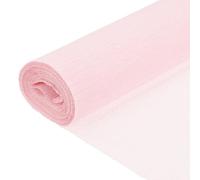 sourcing map Crepe Paper, 7.9ft Long 20 Inch Wide Light Pink Crepe Paper Roll for Streamers Party Decorations, Graduation Party Supplies, DIY Crafts(Pack of 1)