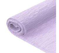 sourcing map Crepe Paper, 7.9ft Long 20 Inch Wide Light Purple Crepe Paper Roll for Streamers Party Decorations, Graduation Party Supplies, DIY Crafts(Pack of 1)