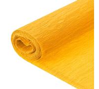 sourcing map Crepe Paper, 7.9ft Long 20 Inch Wide Orange Yellow Crepe Paper Roll for Streamers Party Decorations, Graduation Party Supplies, DIY Crafts(Pack of 1)