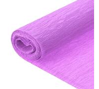 sourcing map Crepe Paper, 7.9ft Long 20 Inch Wide Violet Crepe Paper Roll for Streamers Party Decorations, Graduation Party Supplies, DIY Crafts(Pack of 1)