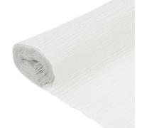 sourcing map Crepe Paper, 7.9ft Long 20 Inch Wide White Crepe Paper Roll for Streamers Party Decorations, Graduation Party Supplies, DIY Crafts(Pack of 1)