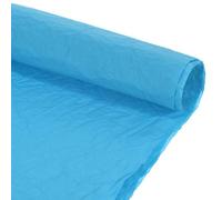 sourcing map Crepe Paper Roll 1.6ft Long 20.5 Inch Wide for Wedding Ceremony Various Large Festivals Decoration, Lake Blue 5pcs