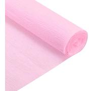 sourcing map Crepe Paper Roll 5 ft Long 20 Inch Wide for Wedding Ceremony Various Large Festivals Decoration, Pink