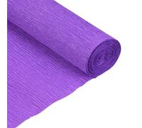 sourcing map Crepe Paper Roll 5 ft Long 20 Inch Wide for Wedding Ceremony Various Large Festivals Decoration, Dark Purple Pack of 2