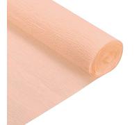 sourcing map Crepe Paper Roll 5 ft Long 20 Inch Wide for Wedding Ceremony Various Large Festivals Decoration, Champagne Pack of 2