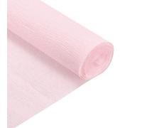 sourcing map Crepe Paper Roll 6.9ft Long 20 Inch Wide for Wedding Ceremony Various Large Festivals Decoration, Light Pink