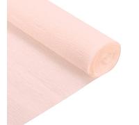 sourcing map Crepe Paper Roll 6.9ft Long 20 Inch Wide for Wedding Ceremony Various Large Festivals Decoration, Light Gold
