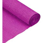 sourcing map Crepe Paper Roll 6.9ft Long 20 Inch Wide for Wedding Ceremony Various Large Festivals Decoration, Rose Red