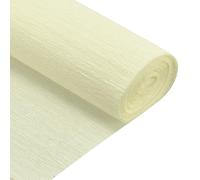 sourcing map Crepe Paper Roll 6.9ft Long 20 Inch Wide for Wedding Ceremony Various Large Festivals Decoration, Bright Yellow