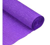 sourcing map Crepe Paper Roll 6.9ft Long 20 Inch Wide for Wedding Ceremony Various Large Festivals Decoration, Deep Purple