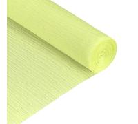 sourcing map Crepe Paper Roll 6.9ft Long 20 Inch Wide for Wedding Ceremony Various Large Festivals Decoration, Crisp Green