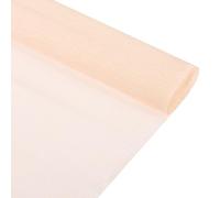 sourcing map Crepe Paper Roll 7.5ft Long 20 Inch Wide for Wedding Ceremony Various Large Festivals Decoration, Cream Color 2pcs