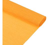 sourcing map Crepe Paper Roll 8.2ft Long 10 Inch Wide for Wedding Ceremony Various Large Festivals Decoration, Orange 2pcs